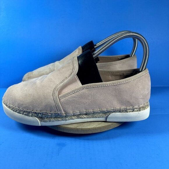 VInce Camuto Pink Suede Slip On Espadrilles Women's Shoe Size 6.5 - Picture 3 of 9